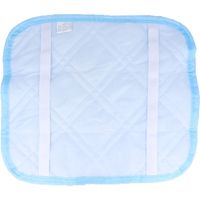 iiもの本舗 接触冷感 枕パッド サックス 約40×47cm 4589596692845 1枚入×10セット（直送品）