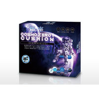 極厚 ６ｃｍ ２層ゲルクッション ３枚 ハニカム構造 体圧分散  腰痛 釣り 座布団 カバー付き アウトドア GEL 座椅子（直送品）