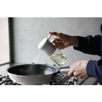 耐熱ガラスオイルスプレー ホワイト 噴霧量0.5mL 容量250mL 1個 ワンプッシュ 食洗機対応 シービージャパン