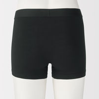 無印良品 メンズ 紳士 綿天竺 前閉じボクサーパンツ 紳士Ｓ 黒 良品計画