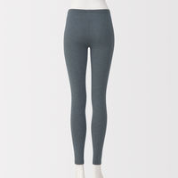 無印良品 レディース 婦人 ストレッチ天竺編み レギンス 十分丈 婦人Ｓ チャコールグレー 良品計画