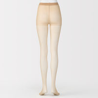 無印良品 レディース 婦人 サポートタイプ ２０デニール ストッキング（３足組） 婦人Ｍ クリアベージュ 良品計画