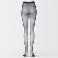 無印良品 レディース 婦人 サポートタイプ ２０デニール ストッキング（３足組） 婦人Ｌ 黒 良品計画