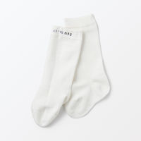 無印良品 キッズ 足なり直角 ハイソックス（３足組） １５～１９ｃｍ 黒 良品計画