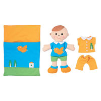 コンセル 布製 きせかえ人形あそびセット(3体組) 00273427 1組（直送品）
