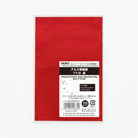 【アルミ蒸着袋】シモジマ HEIKO アルミ蒸着袋(テープ付き) Ｔ 7-8 赤 1袋(100枚入) 006794731