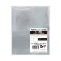 【アルミ蒸着袋】シモジマ HEIKO アルミ蒸着袋(テープ付き) Ｔ 11-11 シルバー 1セット（1袋(100枚入)×5） 006794709
