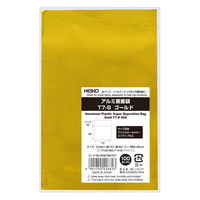 【アルミ蒸着袋】シモジマ HEIKO アルミ蒸着袋(テープ付き) Ｔ 7-8 ゴールド 1セット（1袋(100枚入)×5） 006794721