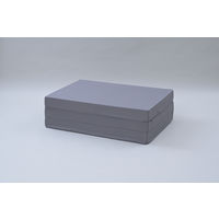 マットレス 3つ折れウレタンマットレス 高反発 シングルショートサイズ ダークグレー コンパクト ベッド用品  寝具 １枚