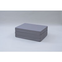 マットレス 3つ折れウレタンマットレス 高反発 セミシングルショートサイズ ダークグレー コンパクト ベッド用品  寝具 １枚