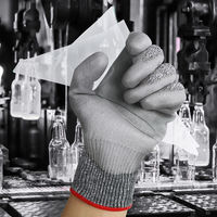 ケイワーク CR-02 アンチカットグローブ グレー M CR-02-GY-M 1双（直送品）