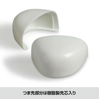 ケイワーク SS-6 セフティーメッシュペコ ブラック LL SS-6-BK-LL 1足（直送品）