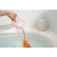 入浴剤 個包装 ヌルル ホワイトティー＆ブラックティーの香り 1箱（6包入） 透明タイプ アース製薬