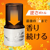スッキーリ！ お部屋用 消臭剤 芳香剤 置き型 ほがらかなキンモクセイ 400mL 1セット（1個×4） アース製