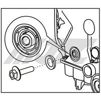 JTC クランクシャフトフロントオイルシールインサーター JTC6710 1個（直送品）