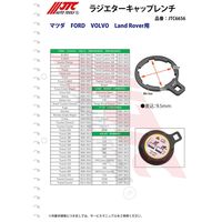 JTC ラジエターキャップレンチ JTC6656 1個（直送品）