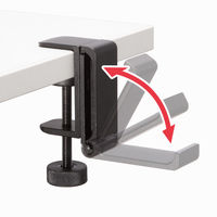 サンワサプライ  折りたたみ式バッグハンガー PDA-STN86BK（直送品）