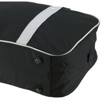 スクール用品 通学バッグ スポーツバッグ型 ブラック×グレー 101373 1セット(2入) フットマーク（直送品）