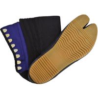 莊快堂 荘快　軽快たび　小馳10枚　黒　25.5ｃｍ 1846232006 1足（直送品）