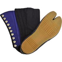 莊快堂 荘快　軽快たび　小馳12枚　黒　24.5ｃｍ 1847233004 1足（直送品）