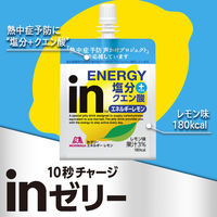 inゼリー（インゼリー）エネルギーレモン 栄養補助ゼリー 1セット（1個×6） 森永製菓