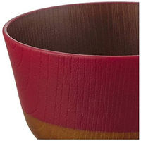 カノー 日本伝統色 羽反塗分椀 古代朱 4968982737153 1個（直送品）