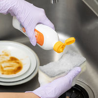 食器用洗剤 中性 濃縮タイプ  4L 業務用 1セット（1個×4） ロケット石鹸 アスクル限定 オリジナル