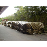 トラスコ中山 　エコＯＤグリーンシート　＃3000　5．4×5．4ｍ ODSー5454 1枚