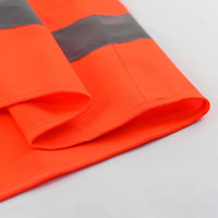 セーフラン安全用品 メッシュ反射ベスト 10着セット 蛍光オレンジ 21601-OR10 1セット(10着入)（直送品）