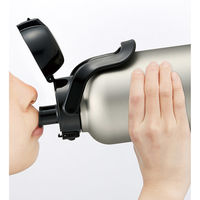 スケーター STD20H ハンドル付ワンプッシュダイレクトステンレスボトル 2000ml 【シルバー】 669002-STD20H 1個（直送品）