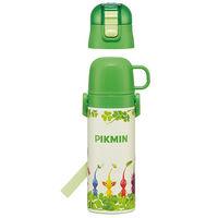 スケーター SKDC4 超軽量コンパクト2WAYステンレスボトル 【ピクミン】 679995-SKDC4 1個（直送品）
