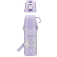 スケーター SKDC4 超軽量コンパクト2WAYステンレスボトル 【クロミ ビッグリボン】 686696-SKDC4 1個（直送品）