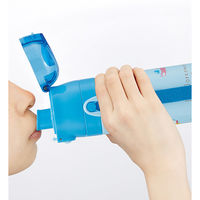 SDC4 超軽量ロック付ワンプッシュダイレクトステンレスボトル 【I'm Doraemon ギンガム】 688874-SDC4 1個（直送品）