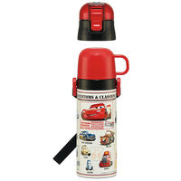 スケーター SKDC4 超軽量コンパクト2WAYステンレスボトル 【カーズ 25】 689246-SKDC4 1個（直送品）