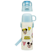 スケーター SKDC4 超軽量コンパクト2WAYステンレスボトル 【ミッキー&フレンズ/風船】 689635-SKDC4 1個（直送品）