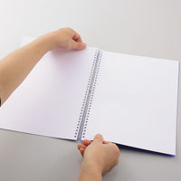 リヒトラブ ツイストリング製本用とじ具 A4 ノートリーフ150枚 N1822 1組(4本)