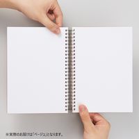 リヒトラブ カスタマイズ オープンリングノート とじ具 A5 ベージュ N2902-16 1組