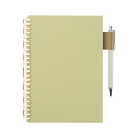 リヒトラブ カスタマイズ オープンリングノート ペンホルダー付き下じき A5 乳白 N2903-1 1枚