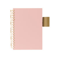 リヒトラブ カスタマイズ オープンリングノート ペンホルダー付き下じき A6 乳白 N2923-1 1枚