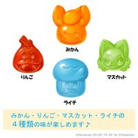 グミ 食べきりサイズ ポケぷに フルーツ 80g 1セット（1個×8）