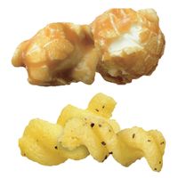 ポップコーン 食べきりサイズ キャラメルポップコーン＆スパイシースナック ペッパーベーコン風味 33ｇ 1セット（1個×6）