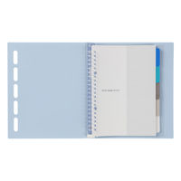 マルマン A5 バインダー クラルテ ライトブルー F415-52 1セット(1冊×5)