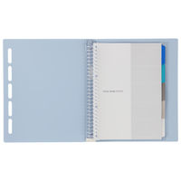 マルマン B5 バインダー クラルテ ライトブルー F311-52 1セット(1冊×5)