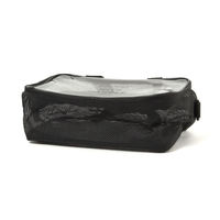 CLEARMESHバッグポーチ ブラック LAKOLE/ラコレ