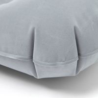 TRAVEL ポンプ式腰当てクッション グレー LAKOLE/ラコレ