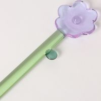 FLOWERガラスマドラー デイジー LAKOLE/ラコレ