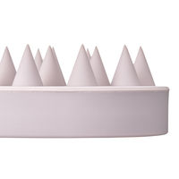 マペペ　リラクシングスカルプケアブラシ（パープルベージュ）