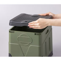 マリン商事 1台5役!折りたたみ簡易トイレ a34635 1個（直送品）