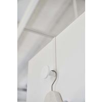 【アウトレット】滑り止め付きドアハンガー スマート ホワイト 1セット（1個×3） 山崎実業