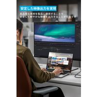 Anker Nano USBーC & HDMI ケーブル(4K 高耐久ナイロン)1.8m A87E0012 1本